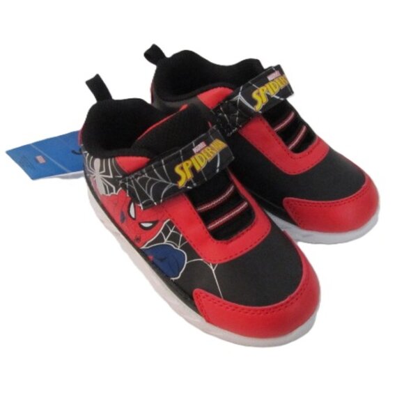 Spider Man Sneakers Shoes Marvel size 7 NEW - Picture 1 of 3